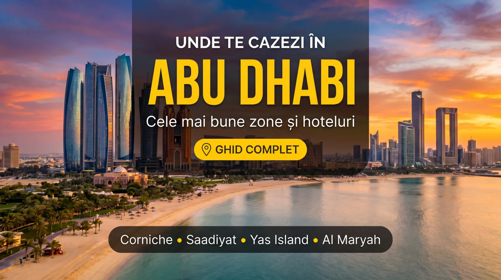Unde te cazezi în Abu Dhabi