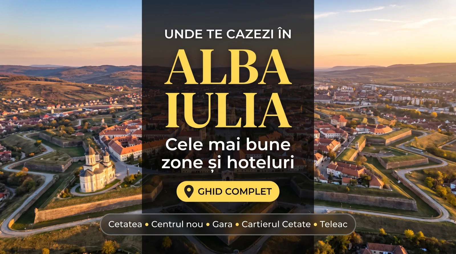 Unde te cazezi în Alba Iulia