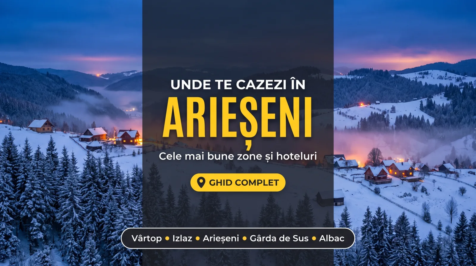 Unde te cazezi în Arieșeni