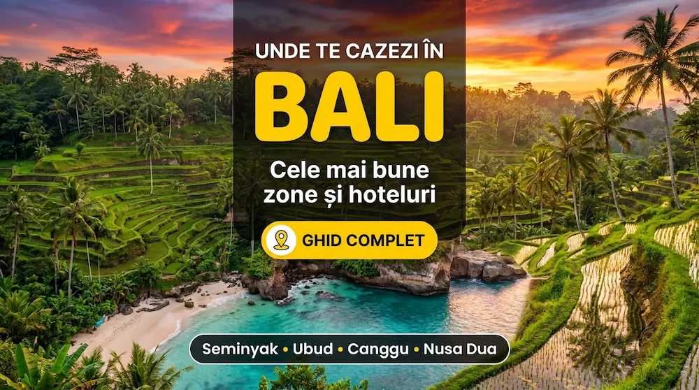 Unde te cazezi în Bali