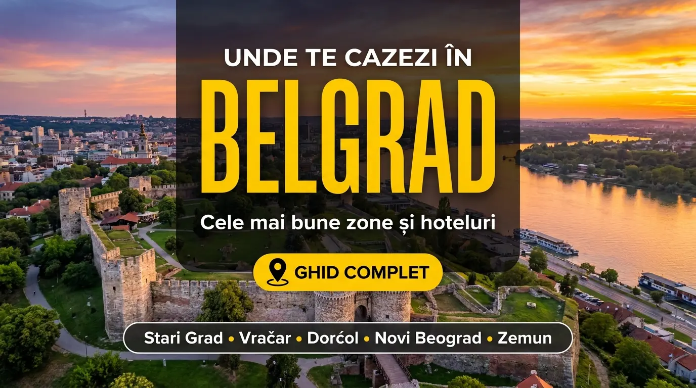 Unde te cazezi în Belgrad