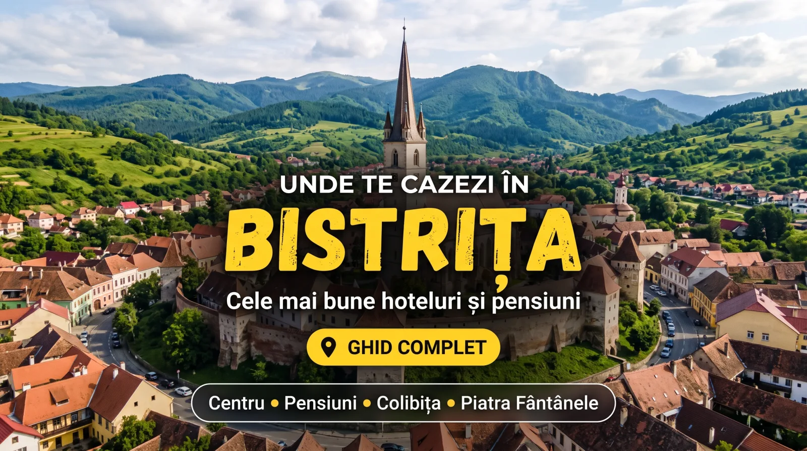 Unde te cazezi în Bistrița