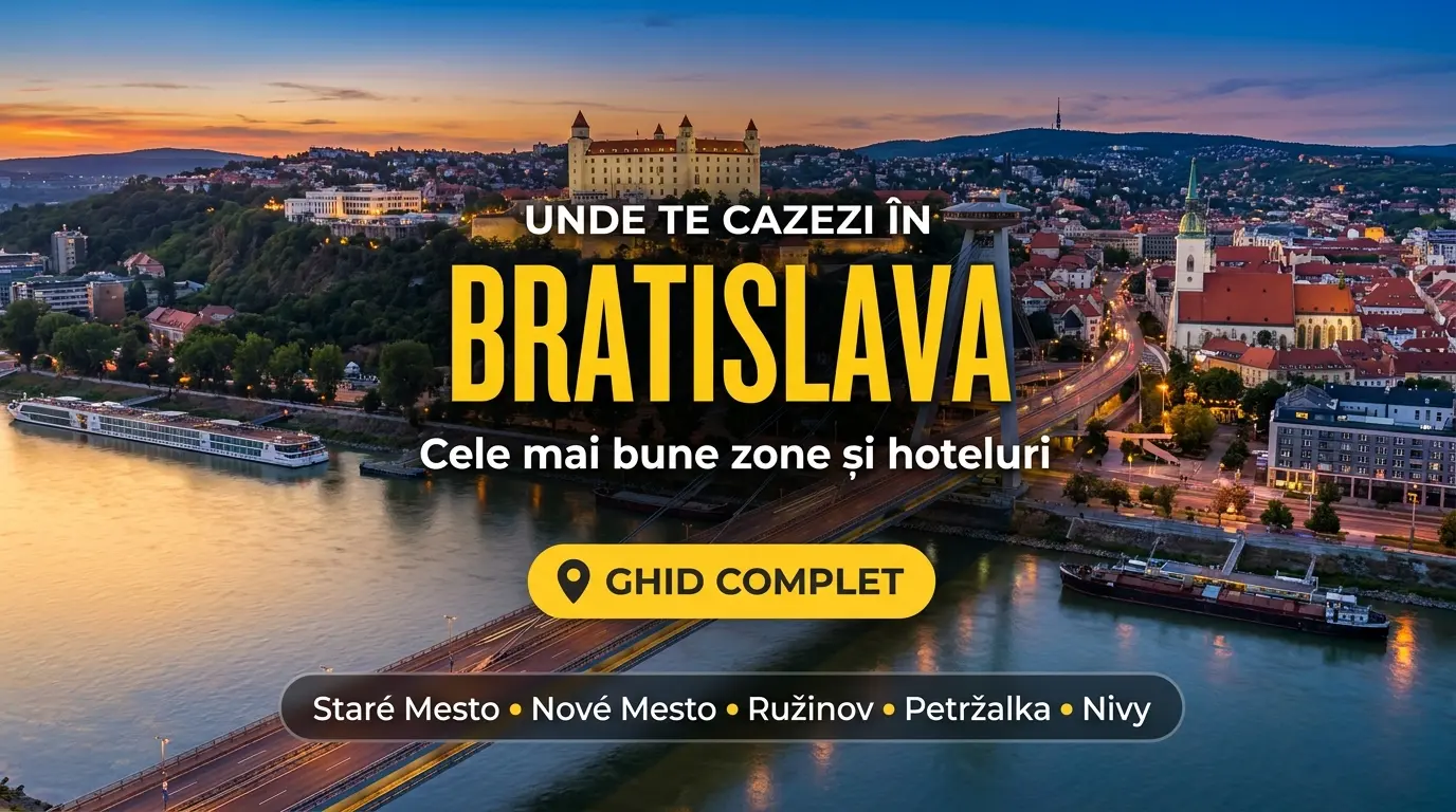 Unde te cazezi în Bratislava