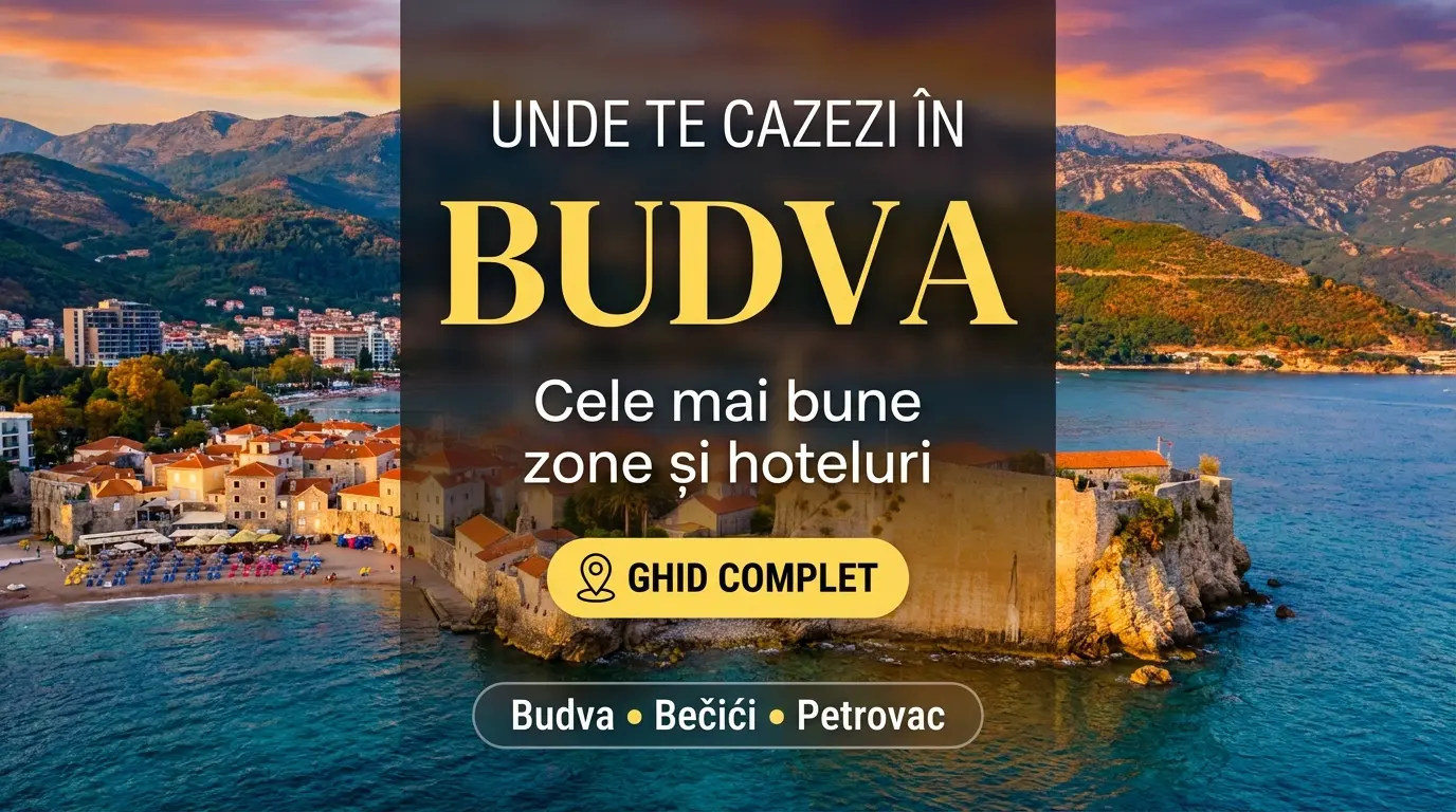 Unde te cazezi în Budva