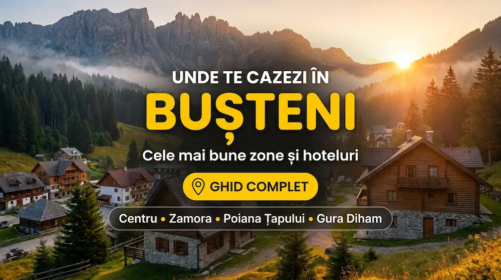 Unde te cazezi în Bușteni