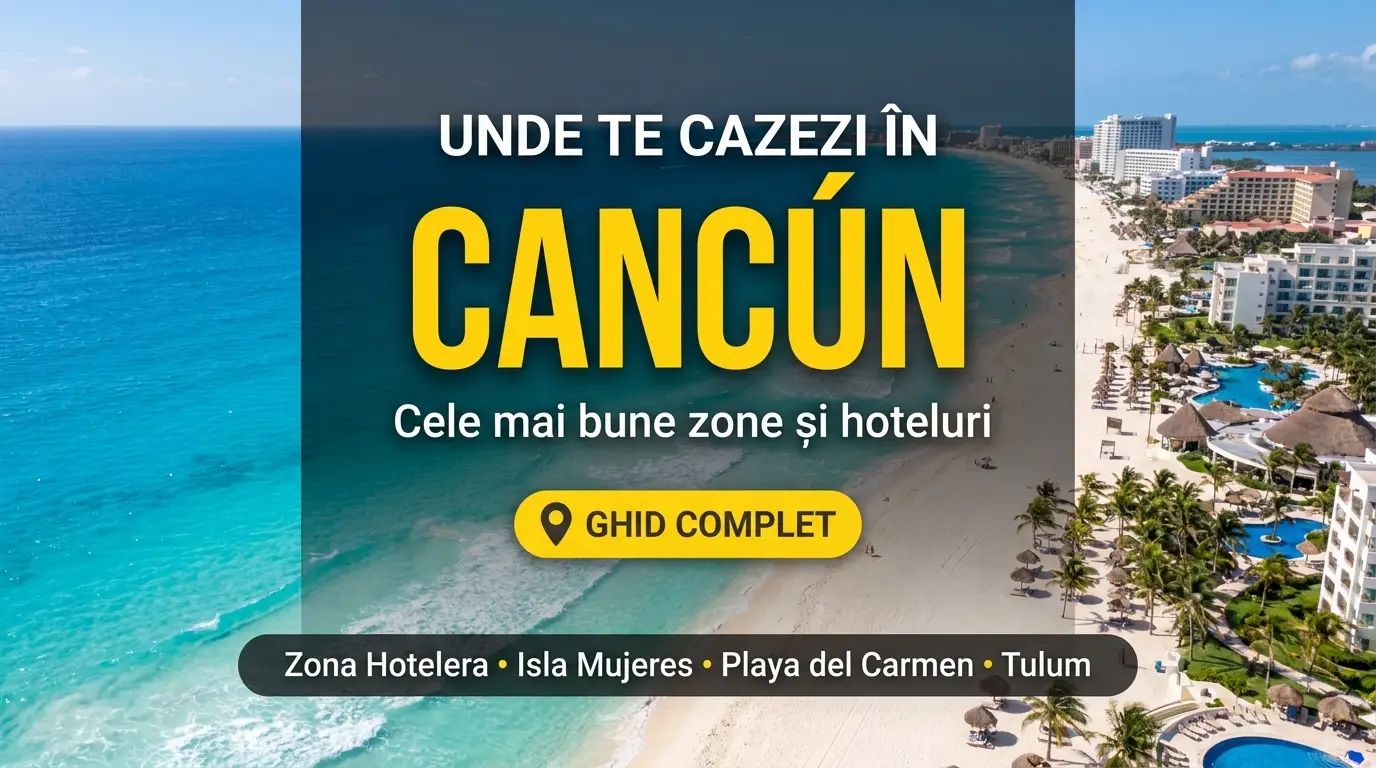 Unde te cazezi în Cancún