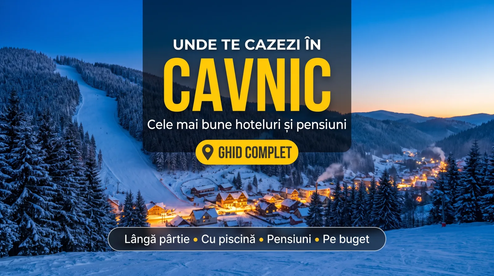 Unde te cazezi în Cavnic
