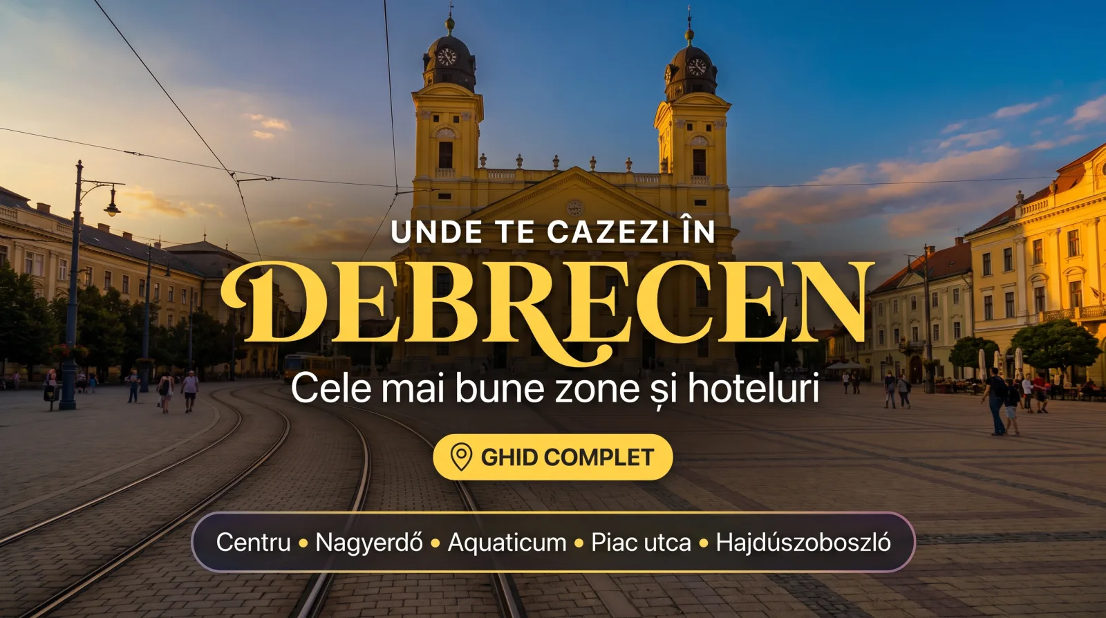 Unde te cazezi în Debrecen