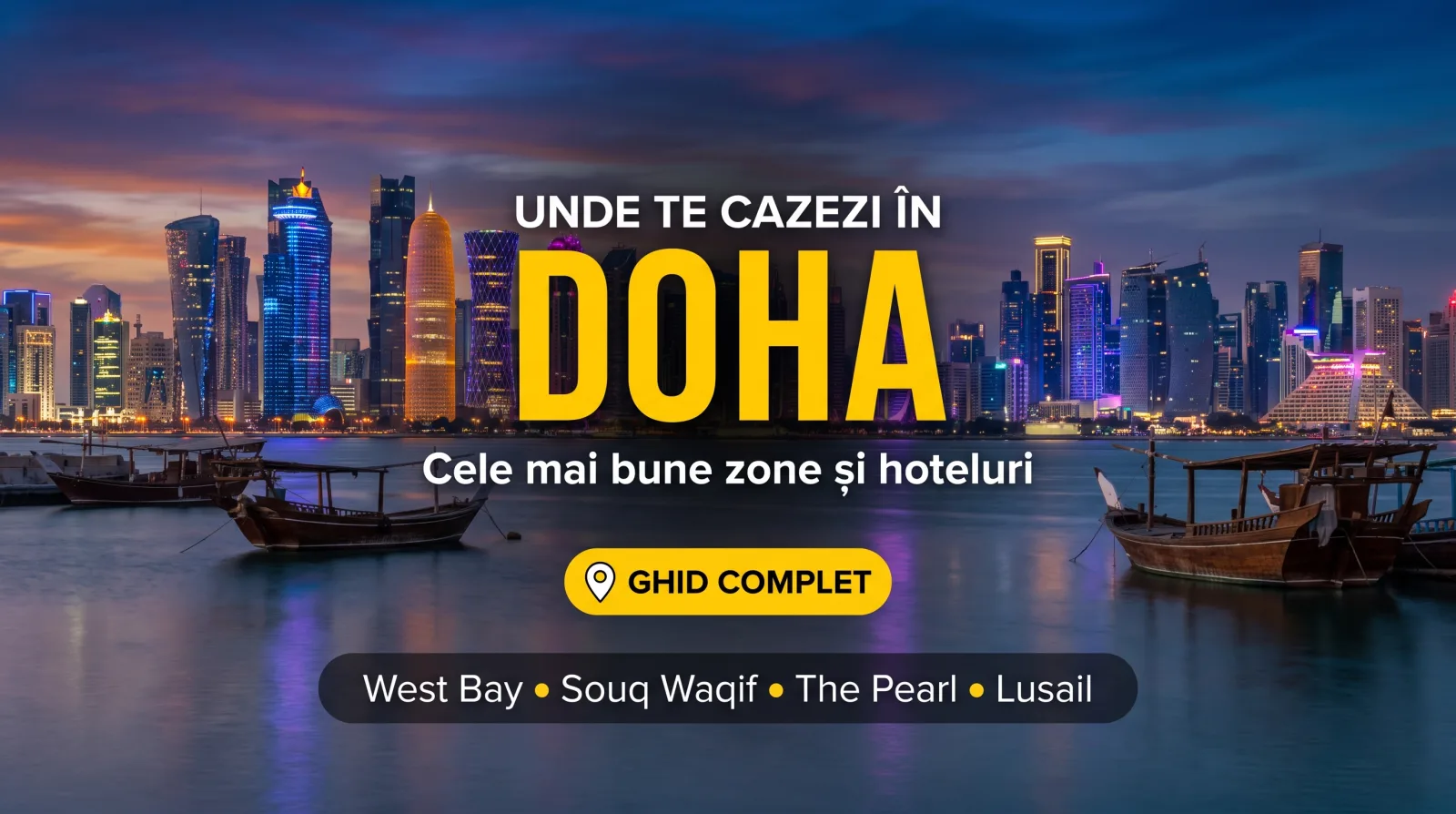 Unde te cazezi în Doha