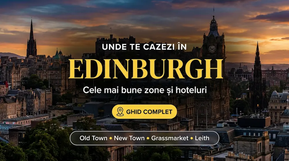 Unde te cazezi în Edinburgh