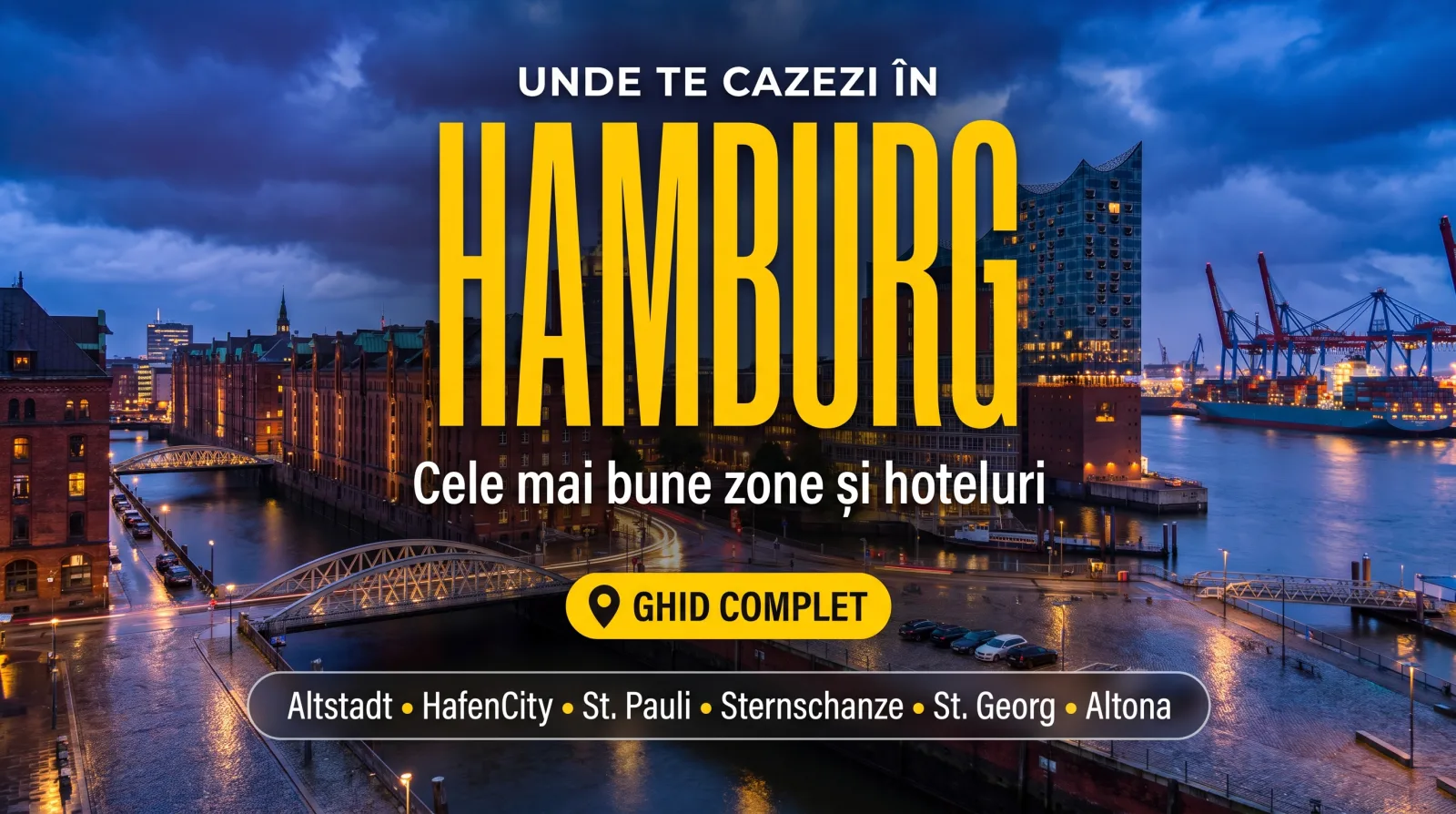 Unde te cazezi în Hamburg