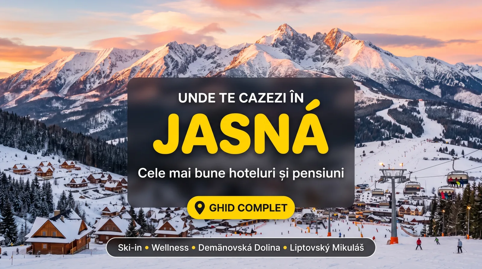 Unde te cazezi în Jasná