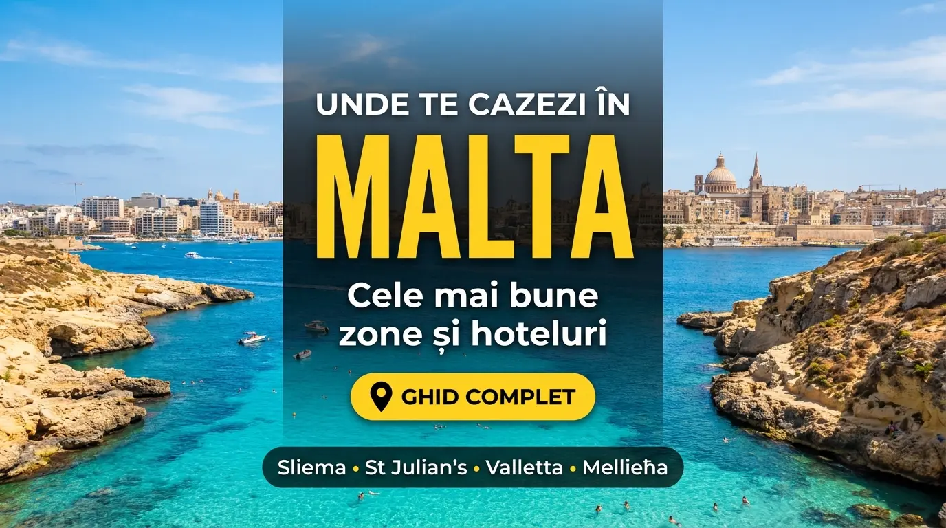 Unde te cazezi în Malta