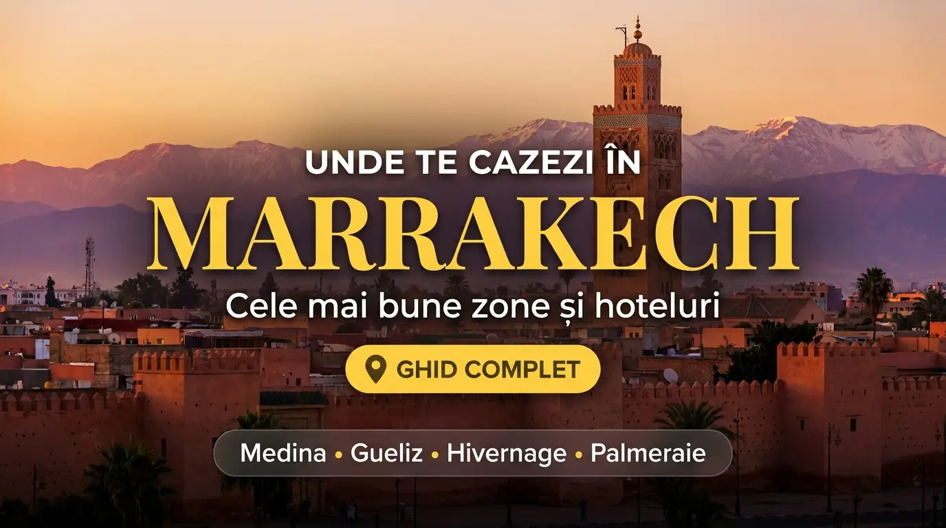 Unde te cazezi în Marrakech