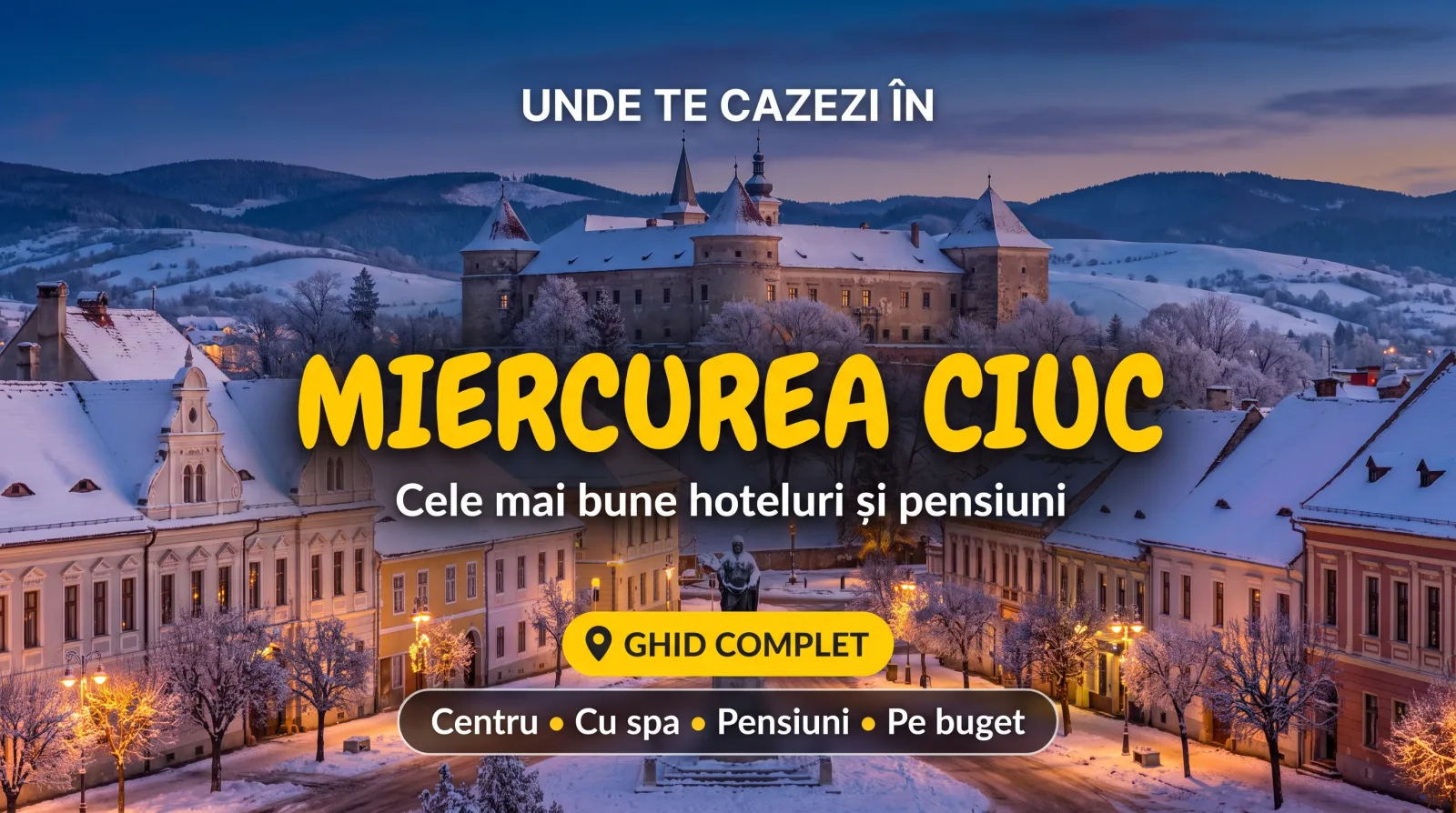 Unde te cazezi în Miercurea Ciuc