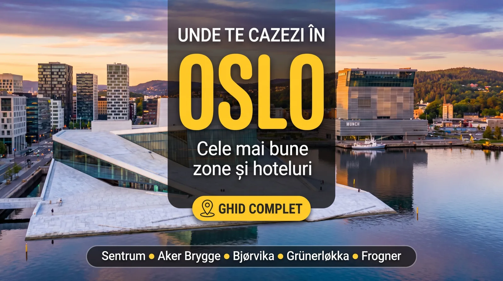 Unde te cazezi în Oslo