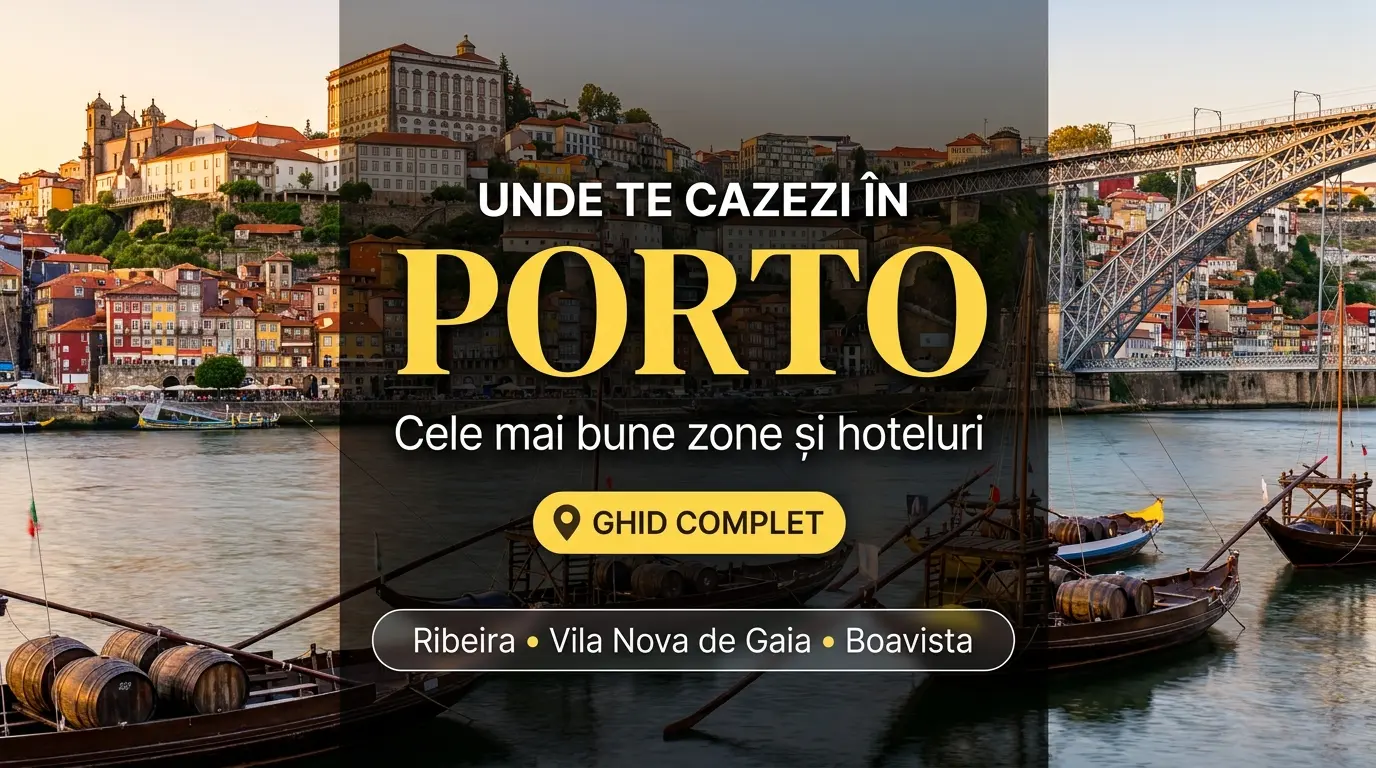 Unde te cazezi în Porto