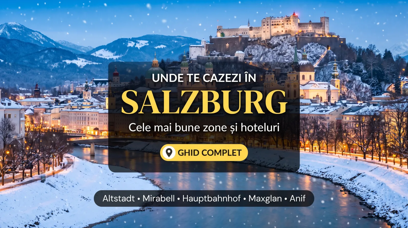 Unde te cazezi în Salzburg