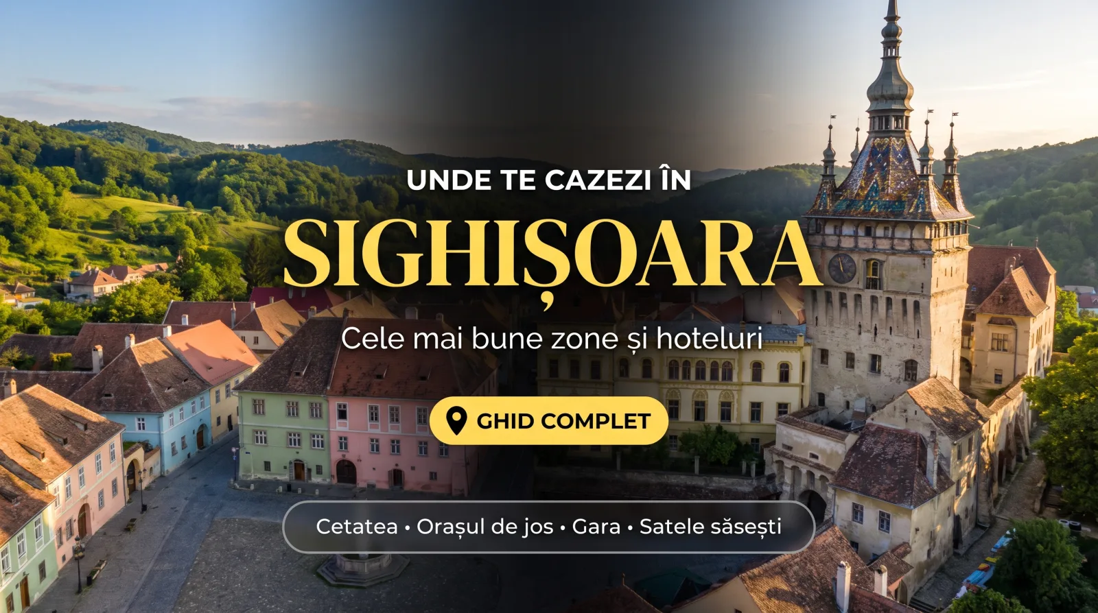 Unde te cazezi în Sighișoara