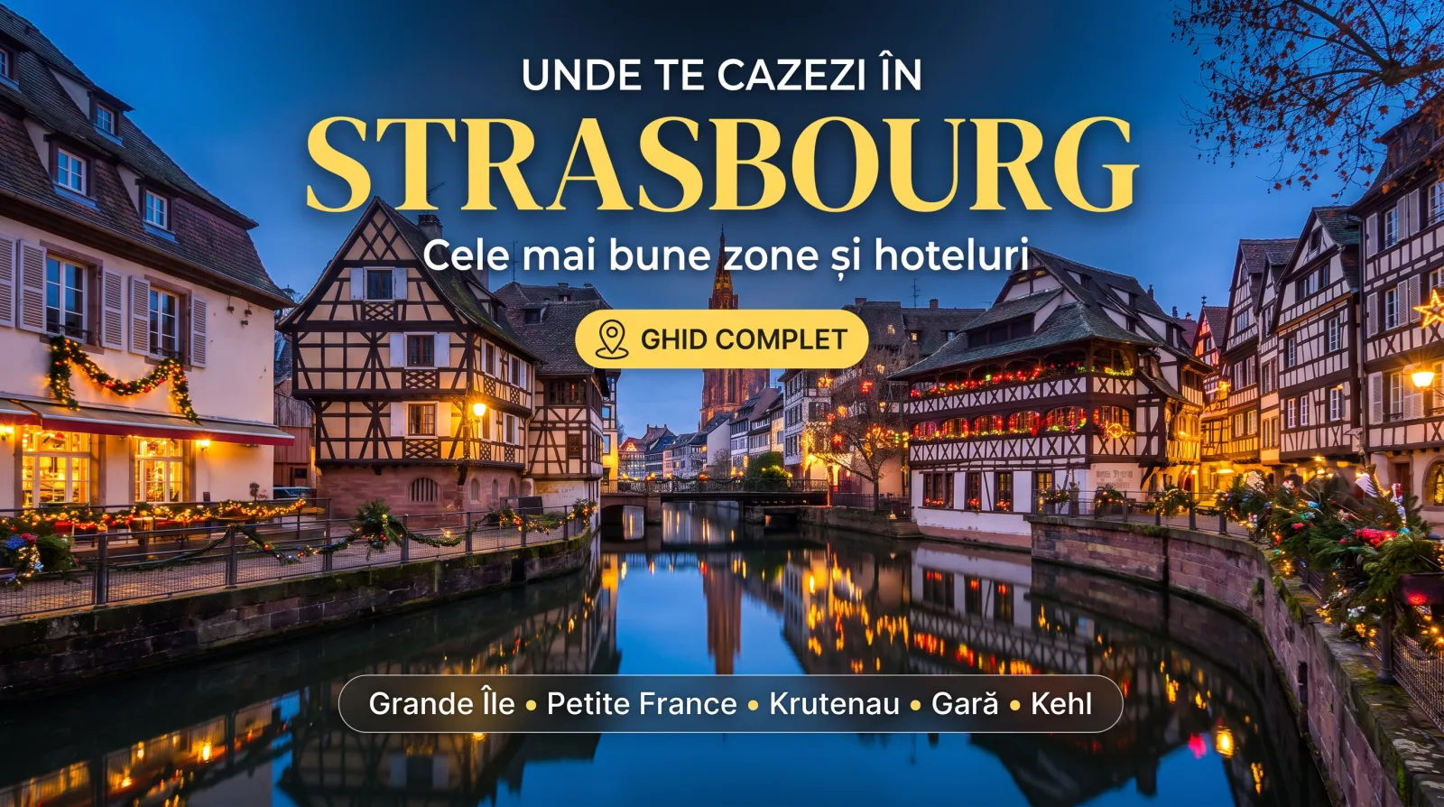 Unde te cazezi în Strasbourg