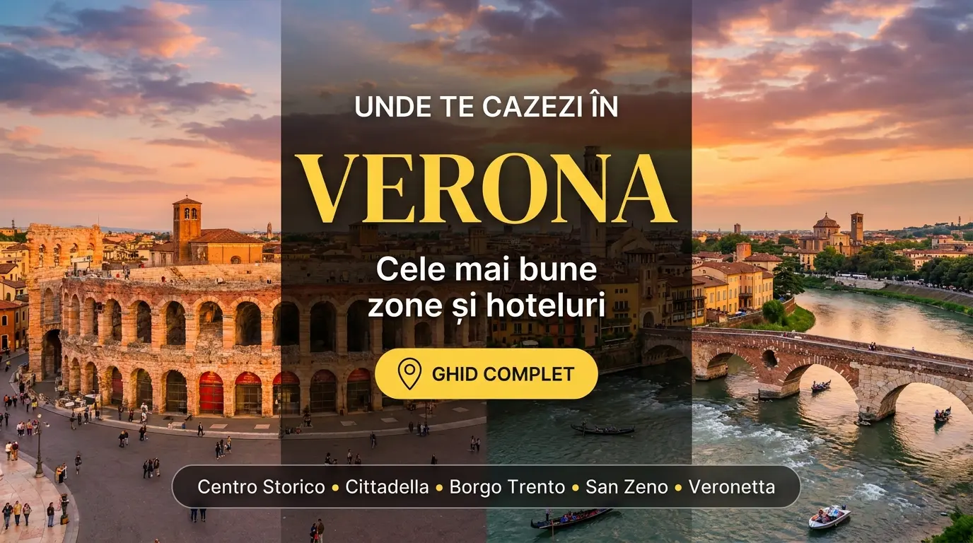 Unde te cazezi în Verona