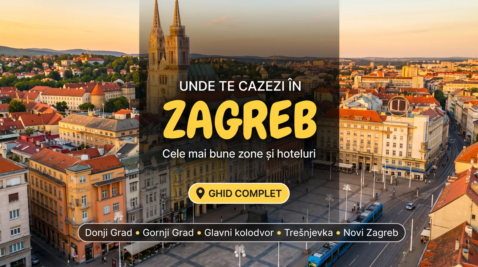 Unde te cazezi în Zagreb
