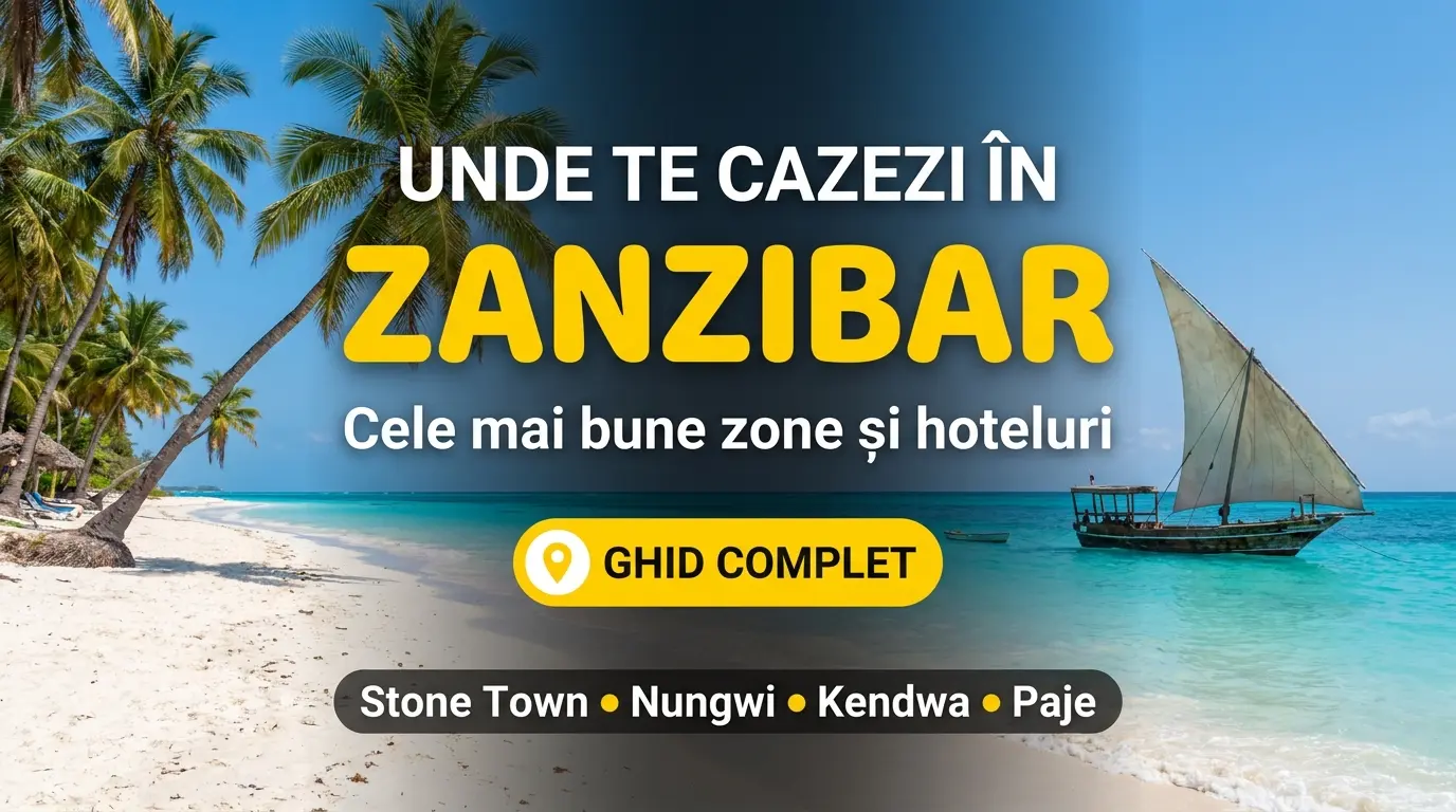 Unde te cazezi în Zanzibar