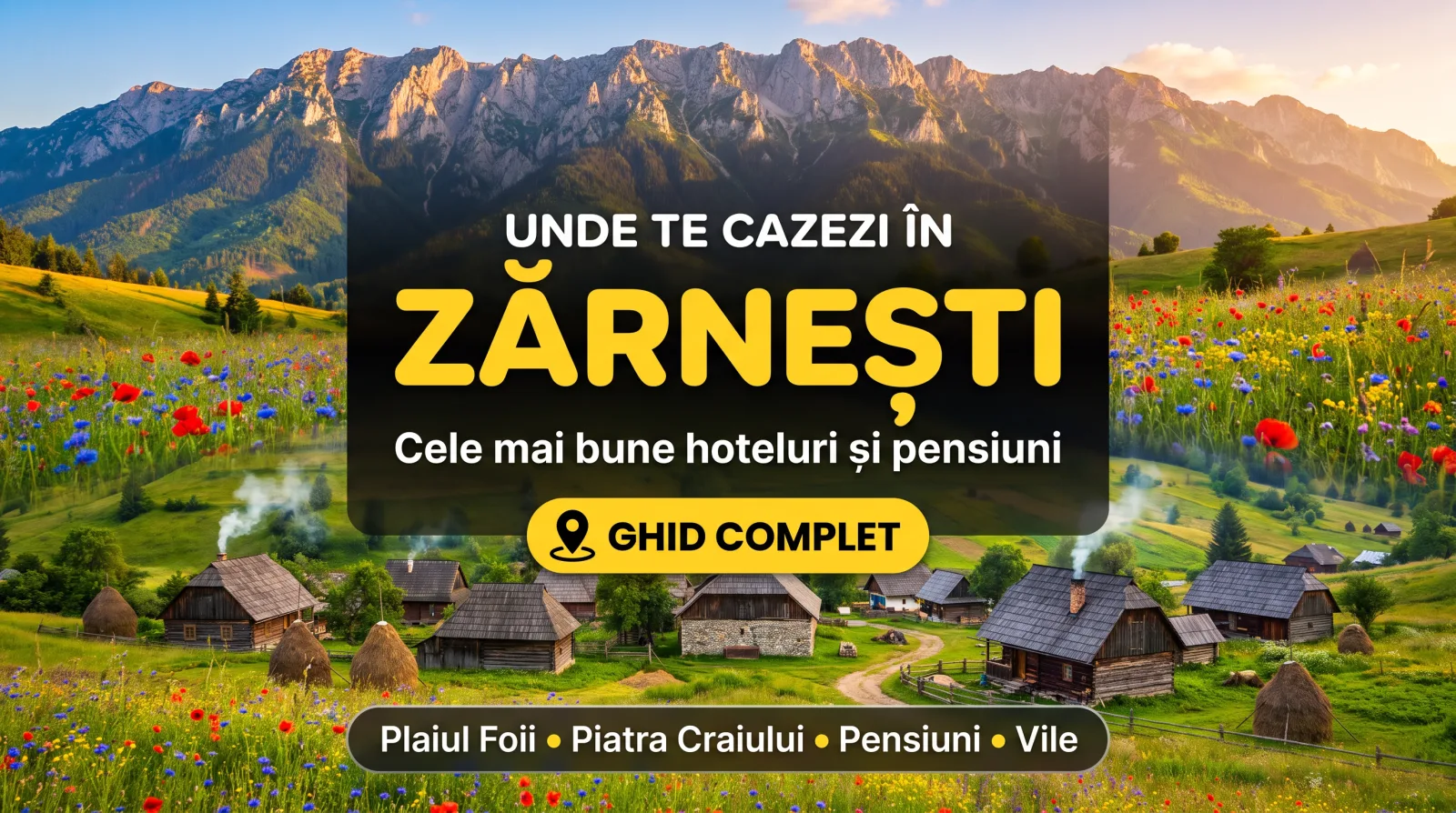 Unde te cazezi în Zărnești