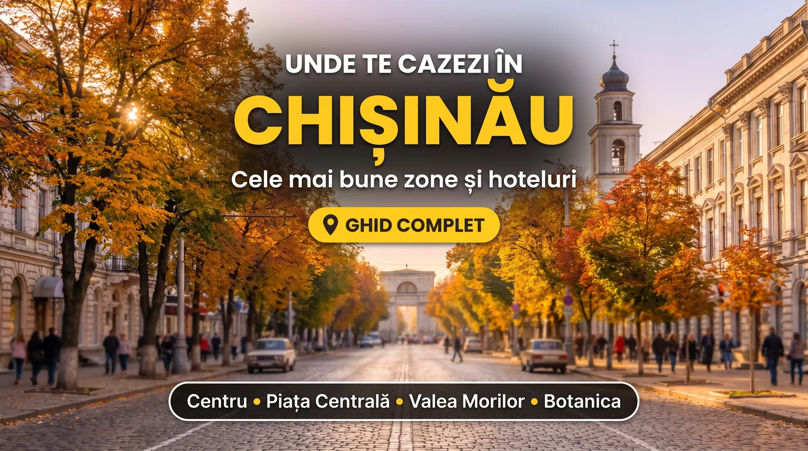 Unde te cazezi în Chișinău