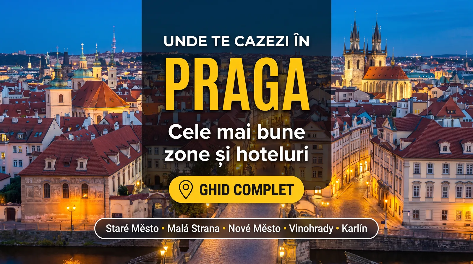 Unde te cazezi în Praga