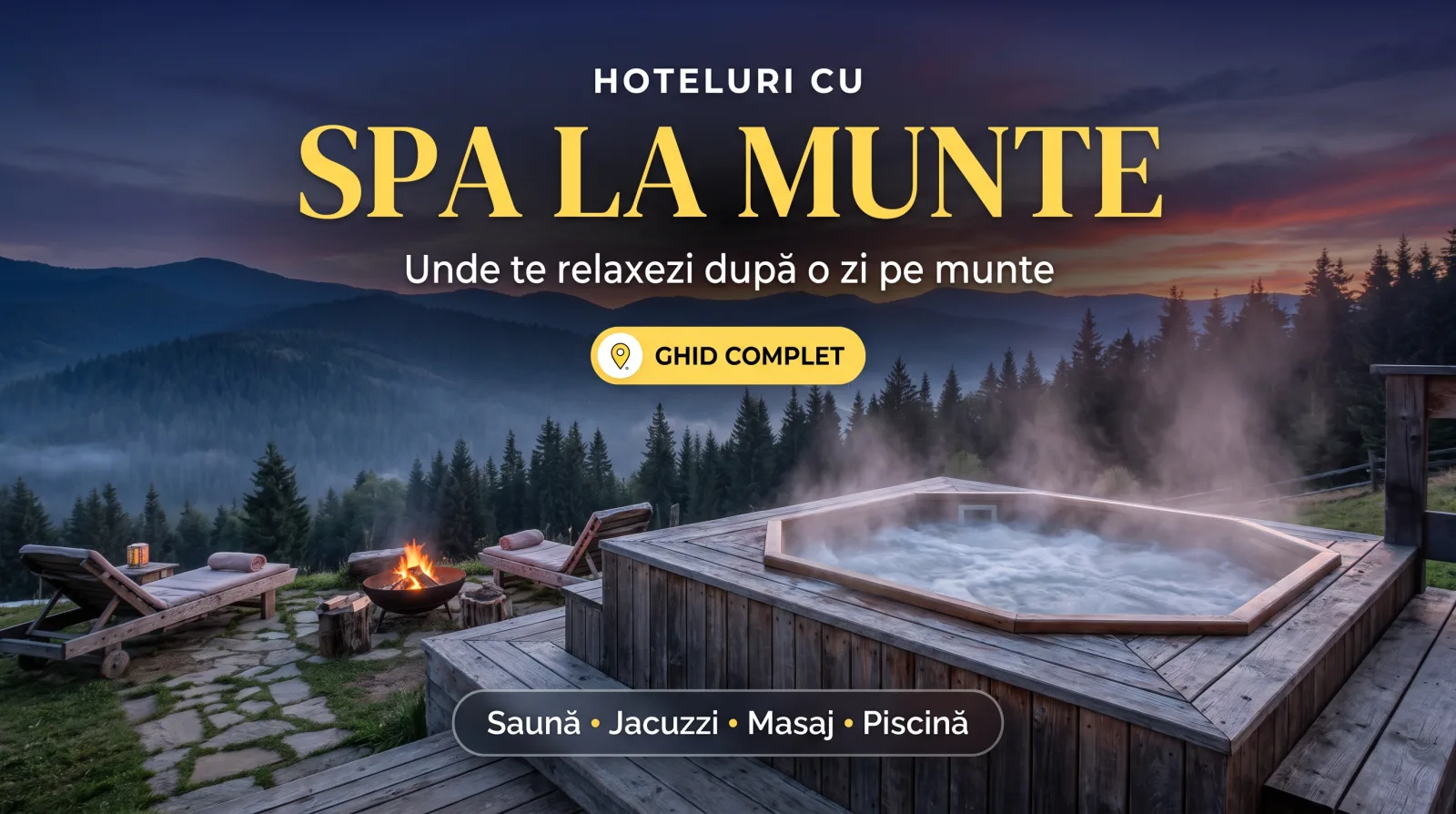 Unde să te cazezi la munte într-un hotel cu spa