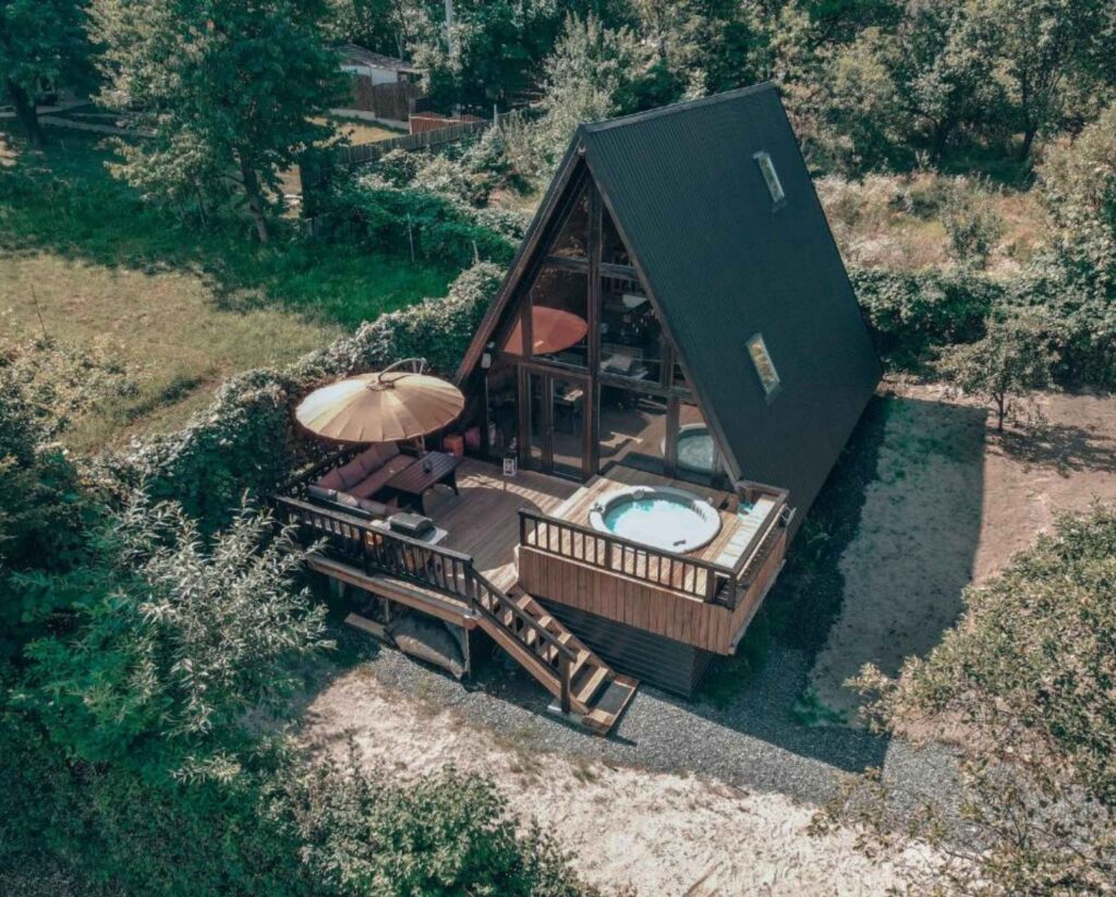 valdo cabin cabana a frame de inchiriat