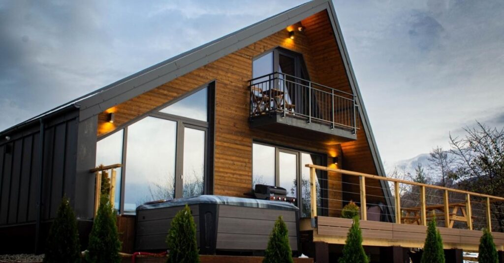 zenit chalet cabana a frame de inchiriat