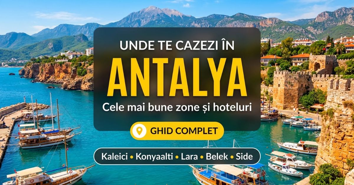 unde te cazezi in antalya