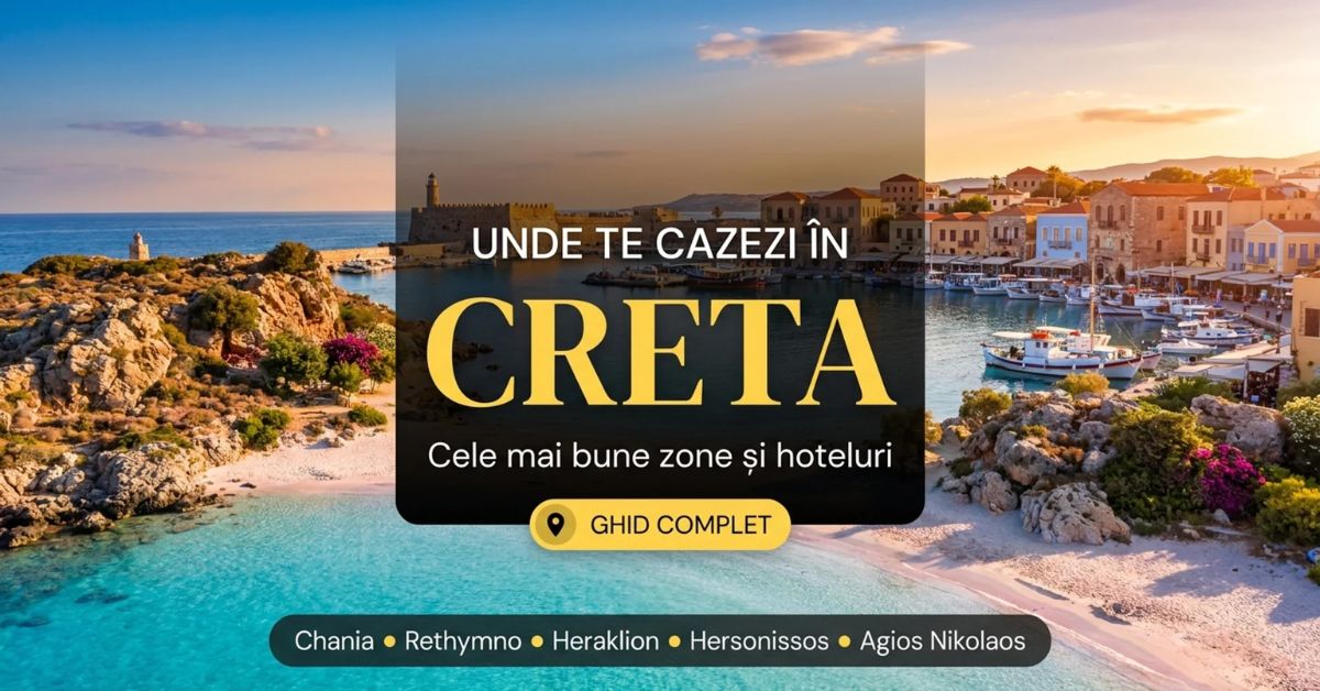 unde te cazezi in creta