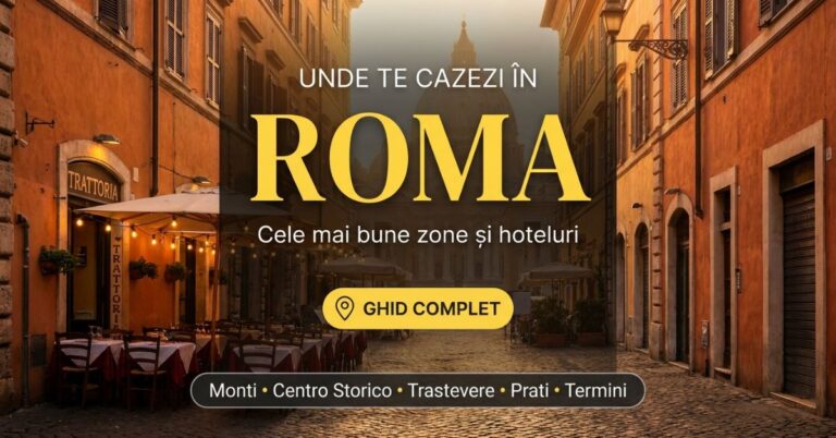 Unde să te cazezi în Roma: 5 zone + hoteluri testate (2026)