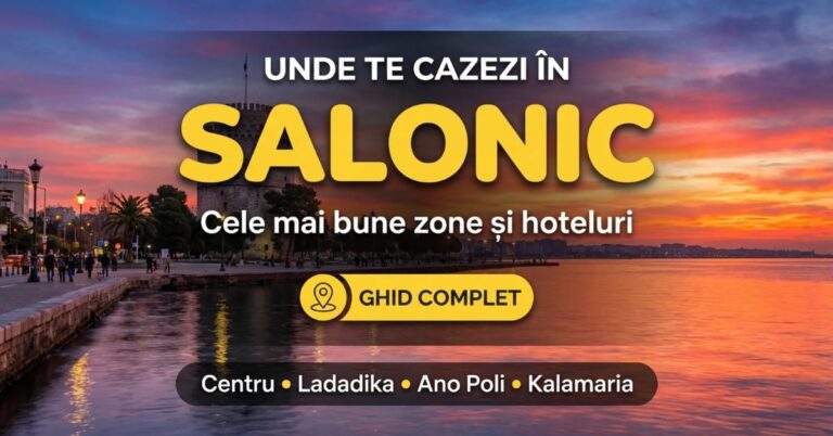unde te cazezi in salonic